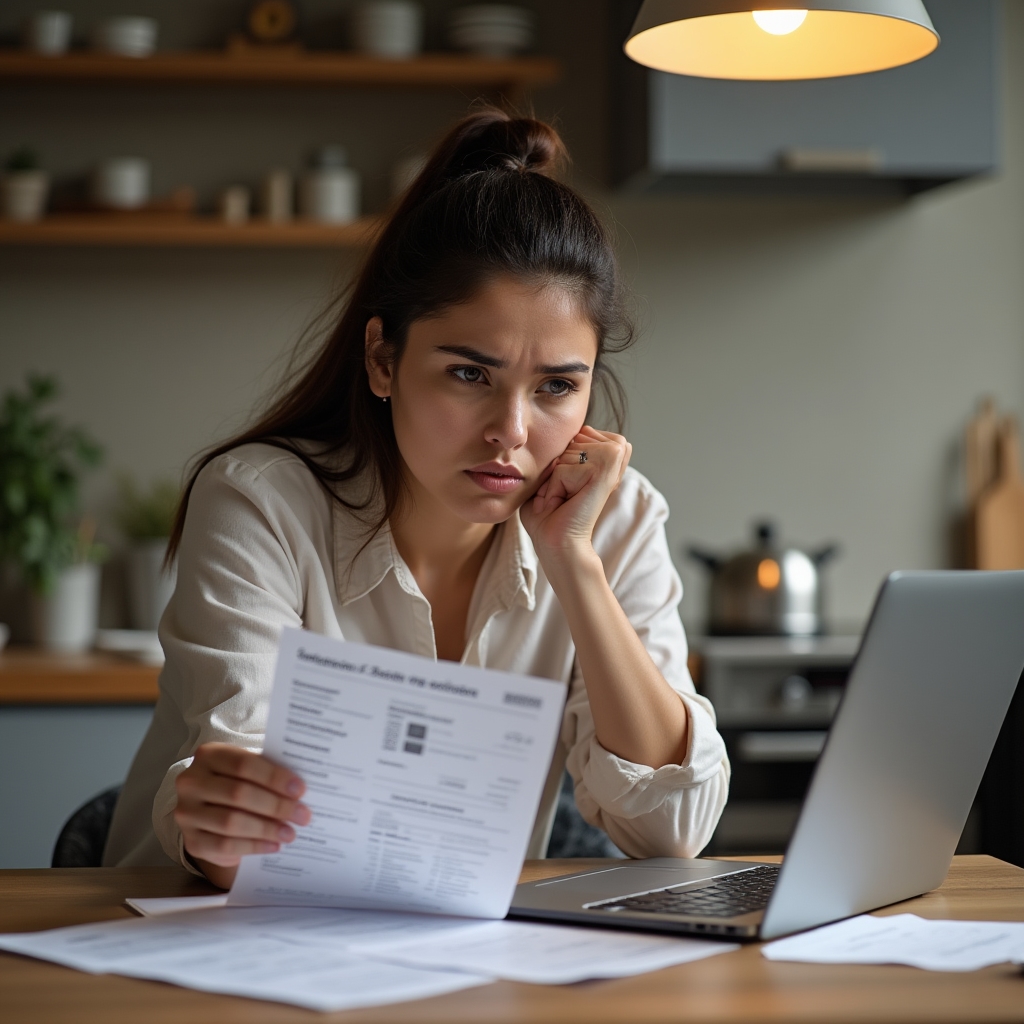 Illustration of emergency fund absence scenario — unexpected expense disrupting financial stability